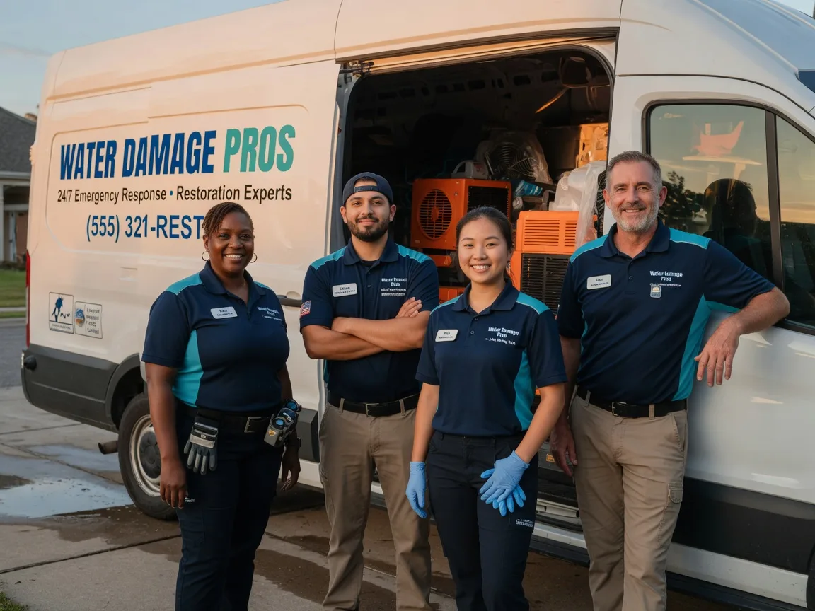 Water Damage Restoration company in Merrifield, MN