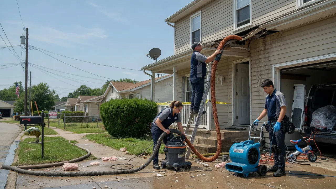 Water Damage Restoration in Merrifield, MN near me